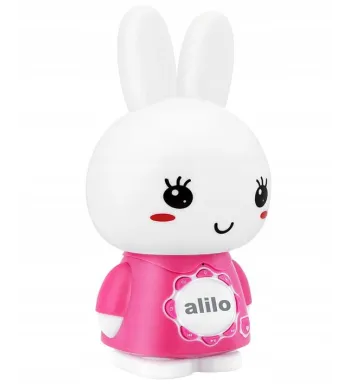 Zabawka interaktywna Alilo Big Bunny  różowy
