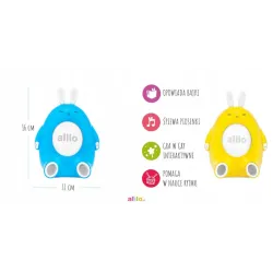 Alilo Króliczek Happy Bunny interaktywny - niebieski