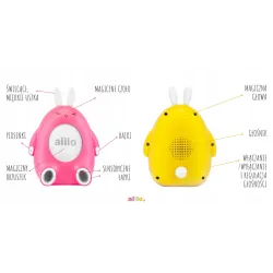 Alilo Króliczek Happy Bunny interaktywny - niebieski