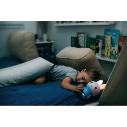 Króliczek Honey Bunny interaktywny Alilo niebieski