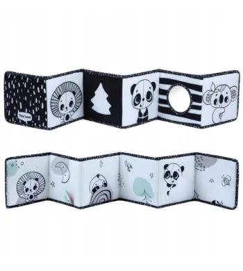 Tiny Love Dwustronna Książeczka Kontrastowa Decor Czarno Biała