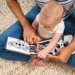 Tiny Love Dwustronna Książeczka Kontrastowa Decor Czarno Biała