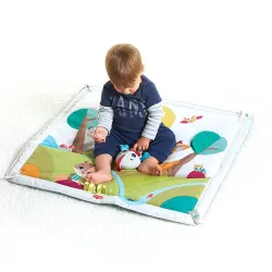 Tiny Love Gimnastyka dla bobasa z pałąkami - mata edukacyjna Leśna Kraina