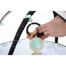 Tiny Love MATA EDUKACYJNA z pałakami Zabawa gimnastyka Decor biało-czarny