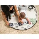 Tiny Love MATA EDUKACYJNA z pałakami Zabawa gimnastyka Decor biało-czarny