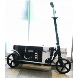 HyperMotion Hulajnoga ROCKSTER 100kg BLACK HyperMotion Hulajnoga ROCKSTER 100kg BLACK