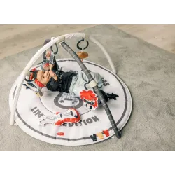 Mata edukacyjna z pałąkami Tiny Rockers Gimnatyka dla bobasa Tiny Love