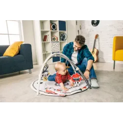 Mata edukacyjna z pałąkami Tiny Rockers Gimnatyka dla bobasa Tiny Love