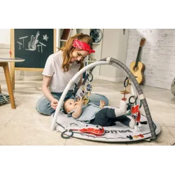 Mata edukacyjna z pałąkami Tiny Rockers Gimnatyka dla bobasa Tiny Love