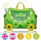 Trunki jeżdżąca walizeczka dziecięca, jeździk walizka dinozaur dudley