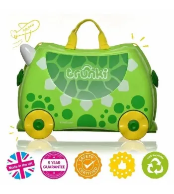Trunki jeżdżąca walizeczka dziecięca, jeździk walizka dinozaur dudley