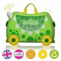 Trunki jeżdżąca walizeczka dziecięca, jeździk walizka dinozaur dudley Trunki jeżdżąca walizeczka dziecięca, jeździk walizka dinozaur dudley