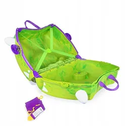 Trunki jeżdżąca walizeczka dziecięca, jeździk walizka dinozaur dudley Trunki jeżdżąca walizeczka dziecięca, jeździk walizka dinozaur dudley