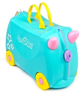 TRUNKI Jeżdżąca Walizka dziecięca Jednorożec Una na kółkach