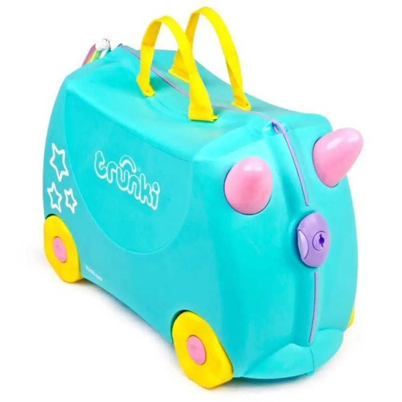 TRUNKI Jeżdżąca Walizka dziecięca Jednorożec Una na kółkach