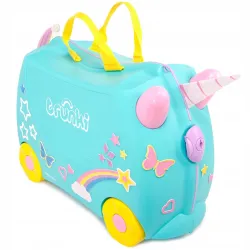 TRUNKI Jeżdżąca Walizka dziecięca Jednorożec Una na kółkach TRUNKI Jeżdżąca Walizka dziecięca Jednorożec Una na kółkach