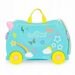 TRUNKI Jeżdżąca Walizka dziecięca Jednorożec Una na kółkach TRUNKI Jeżdżąca Walizka dziecięca Jednorożec Una na kółkach