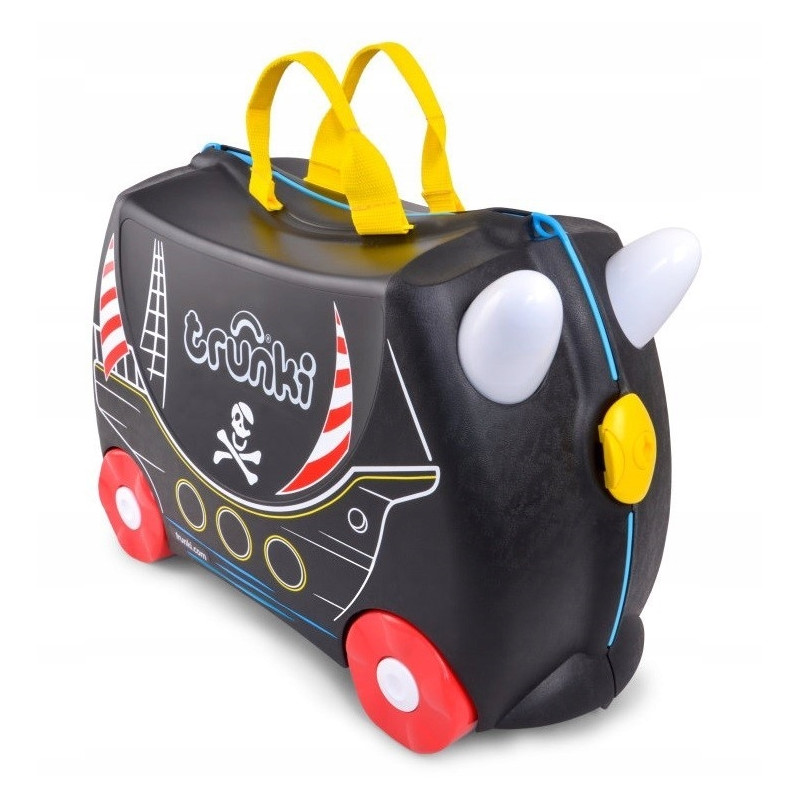 Trunki walizka dziecięca jeździk na kółkach PIRAT PEDRO