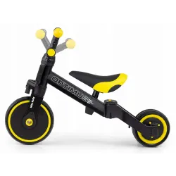 Rowerek trójkołowy biegowy 3w1 Milly Mally Optimus Black Rowerek trójkołowy biegowy 3w1 Milly Mally Optimus Black