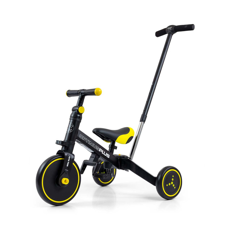 Rowerek 4w1 Milly Mally Optimus Plus Black
