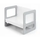 Zestaw mebli dla dziecka stolik krzesełko Stella 3w1 Milly Mally Grey