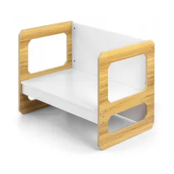 Zestaw mebli dla dziecka stolik krzesełko Stella 3w1 Milly Mally Natural