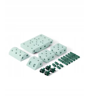 Zestaw klocków kreatywnych Modu Explorer set 8w1 miętowy