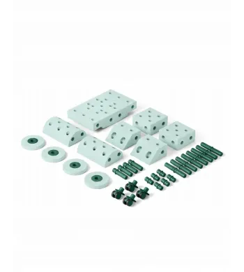 Zestaw klocków kreatywnych Modu Explorer set 8w1 miętowy