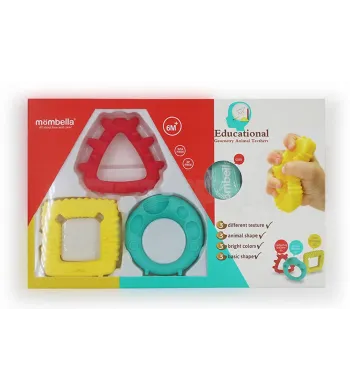 Mombella Gryzaki Geometryczne Zwierzątka