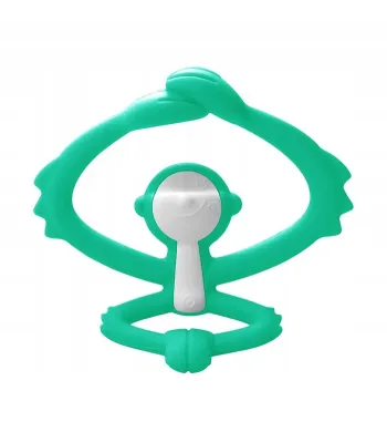 Gryzak ortodontyczny Mombella Małpka blue