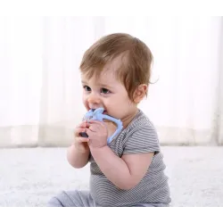 Gryzak ortodontyczny Mombella Małpka blue