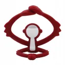 Gryzak ortodontyczny Mombella Małpka  chimney red