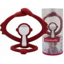 Gryzak ortodontyczny Mombella Małpka  chimney red