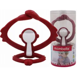 Gryzak ortodontyczny Mombella Małpka  chimney red