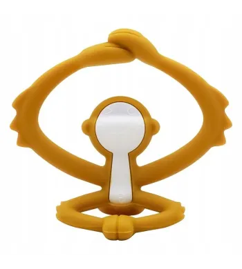 Gryzak ortodontyczny Mombella Małpka  curry