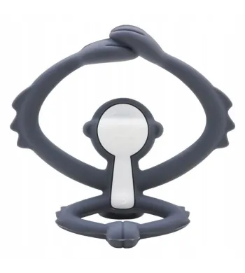 Gryzak ortodontyczny Mombella Małpka  grey