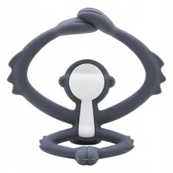 Gryzak ortodontyczny Mombella Małpka  grey