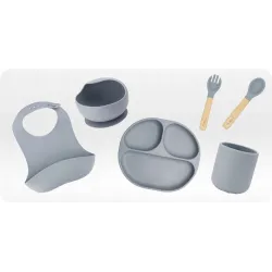 Momi zestaw naczyń AMI szary Momi zestaw naczyń AMI szary