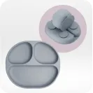 Momi zestaw naczyń AMI szary