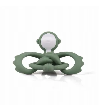 Gryzak ortodontyczny Mombella Małpka  light green