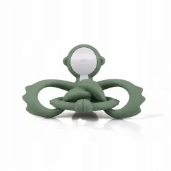 Gryzak ortodontyczny Mombella Małpka  light green