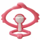 Gryzak ortodontyczny Mombella Małpka  pink