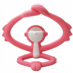 Gryzak ortodontyczny Mombella Małpka  pink