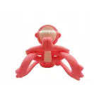 Gryzak ortodontyczny Mombella Małpka  pink