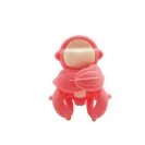 Gryzak ortodontyczny Mombella Małpka  pink