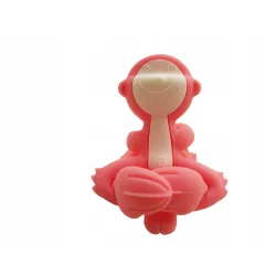 Gryzak ortodontyczny Mombella Małpka  pink
