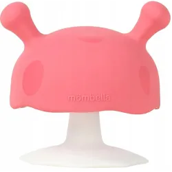 Mombella GRYZAK SILIKONOWY grzybek MUSH ORTODONTYCZNY pink