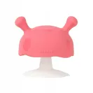 Mombella GRYZAK SILIKONOWY grzybek MUSH ORTODONTYCZNY pink