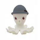 MOMBELLA Silikonowy Gryzak zabawka Ośmiornica grey