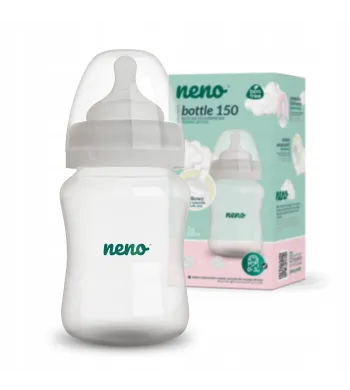 NENO BUTELKA ANTYKOLKOWA DO KARMIENIA 150ml + SMOCZEK 0-3m